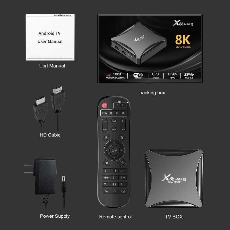 2023 New Arrival RK3528 TV Box Manufacturer - OEM Smart Tv Box