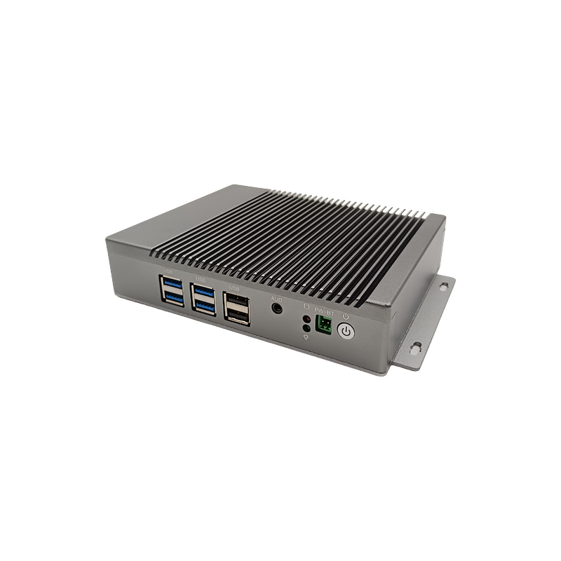Industrial Fanless PC Supplier - OEM J6412 DDR4 Mini Computer Dual