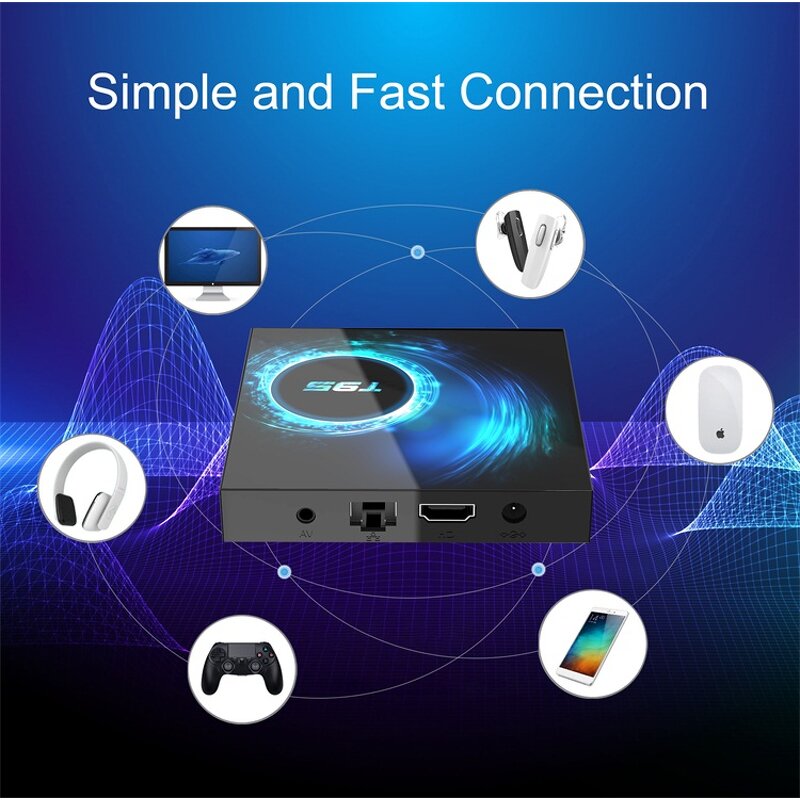 China Cheapest Android TV Box Manufacturer - OEM T9 RK3318 2.5G