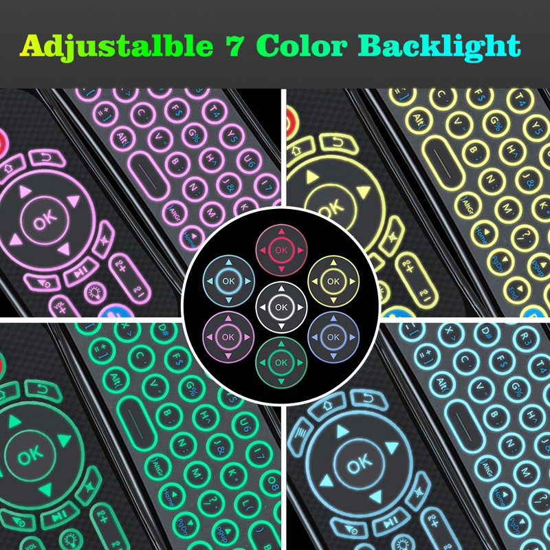 Bt Remote air Mouse Factory - OEM 2022 New Product 15 Keys M5