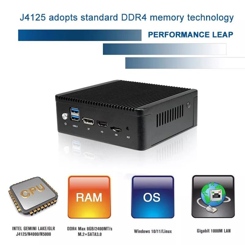 Desktop Computer Pc Manufacturer - OEM IPC-X1 I5/i7 4200U Fanless