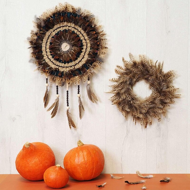 Feather Wreath Manufacturer - Garland Holiday Home Decor