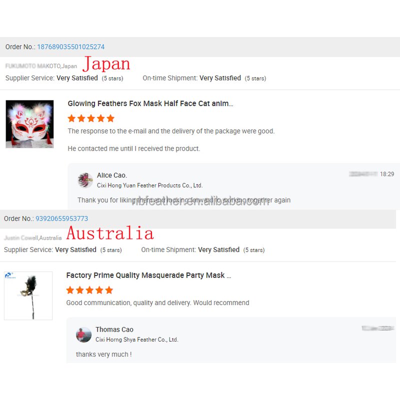 Feather Party Mask Factory - Funny Venetian Carnival