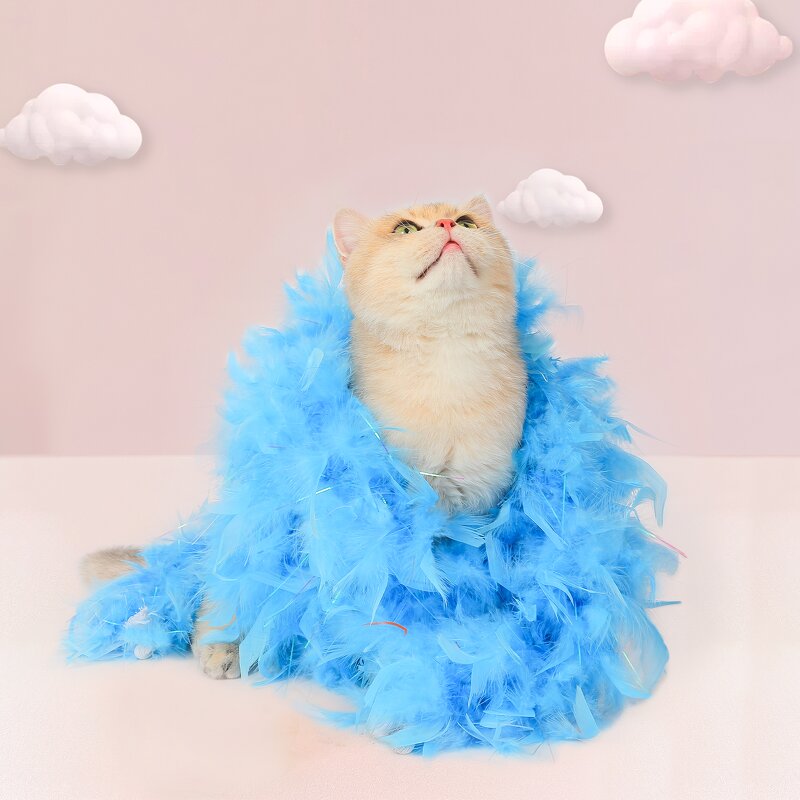 Feather Boa Manufacturer - Scarf Chandelle Holiday Decor