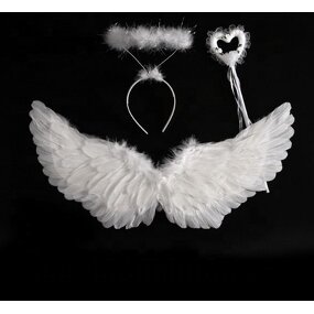 Angel Wings Factory - Large Real Feather Costume Accessory
