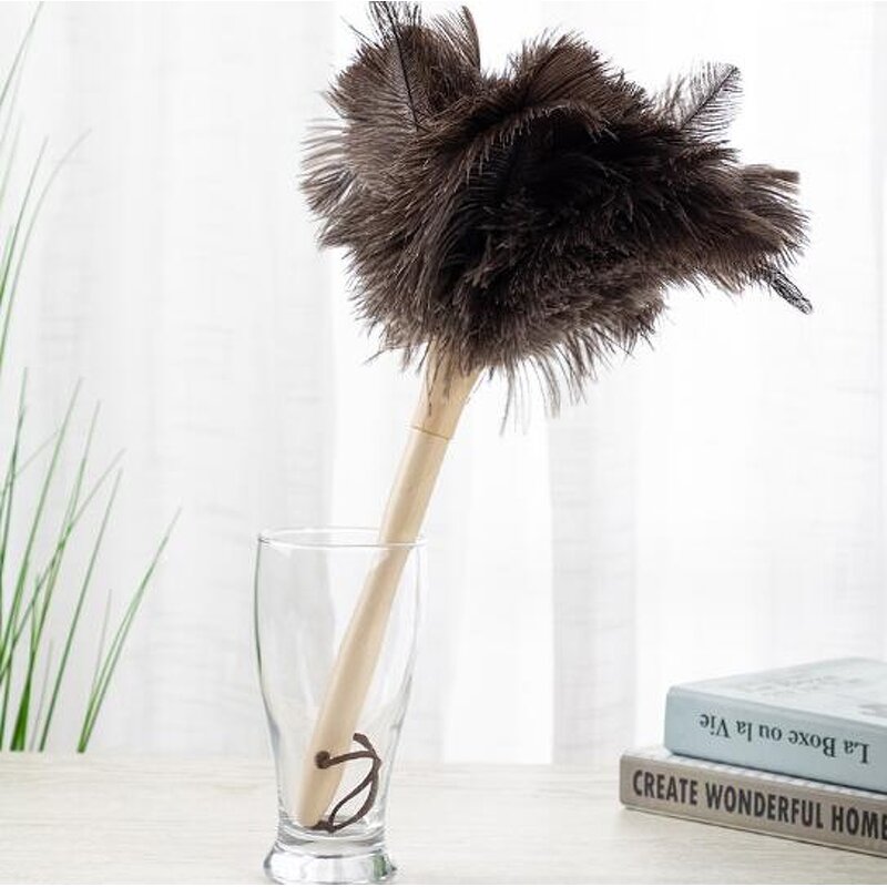 Ostrich Feather Duster Supplier - Wholesale Eco-friendly Grey