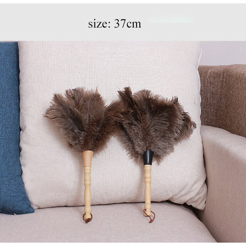 Ostrich Feather Duster Factory - Grey Eco-friendly Cleaning