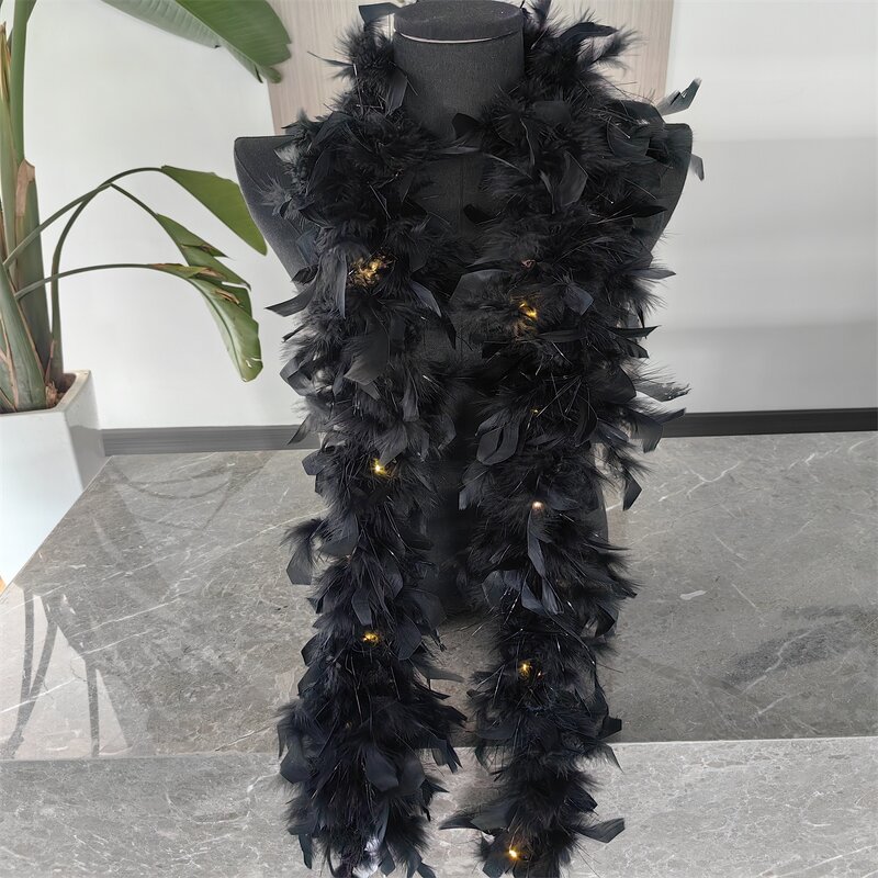 Turkey Feather Boa Manufacturer - Purple Scarf Cosplay Accessory