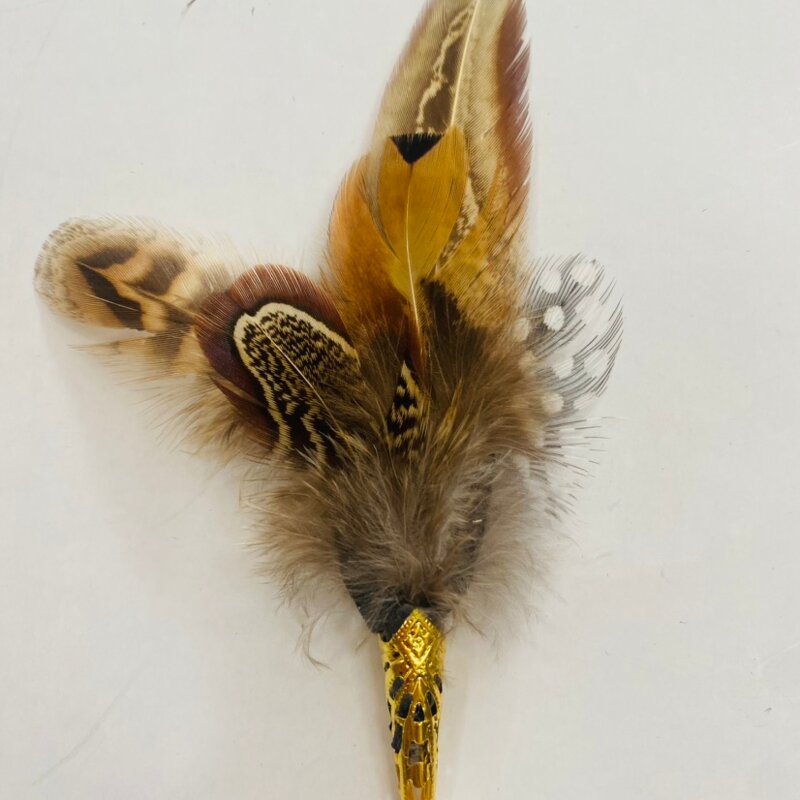 Pheasant Feather Hat Pin Factory - Custom Lapel Accessory