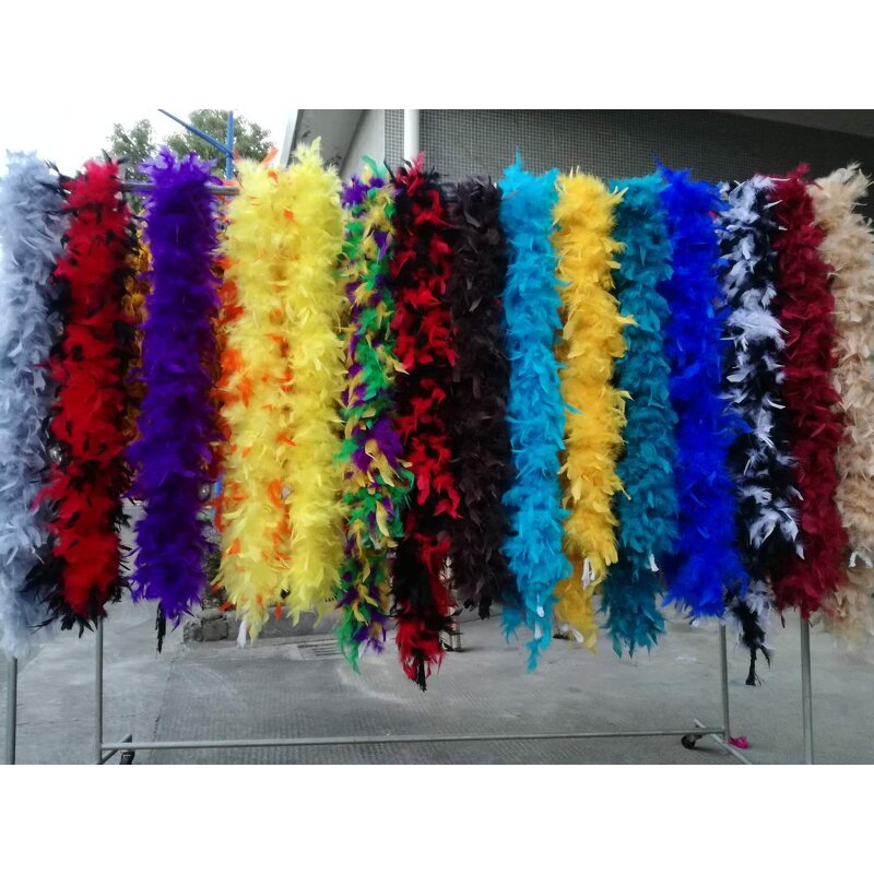 Turkey Feather Boa Factory - White Scarf Wedding Decor