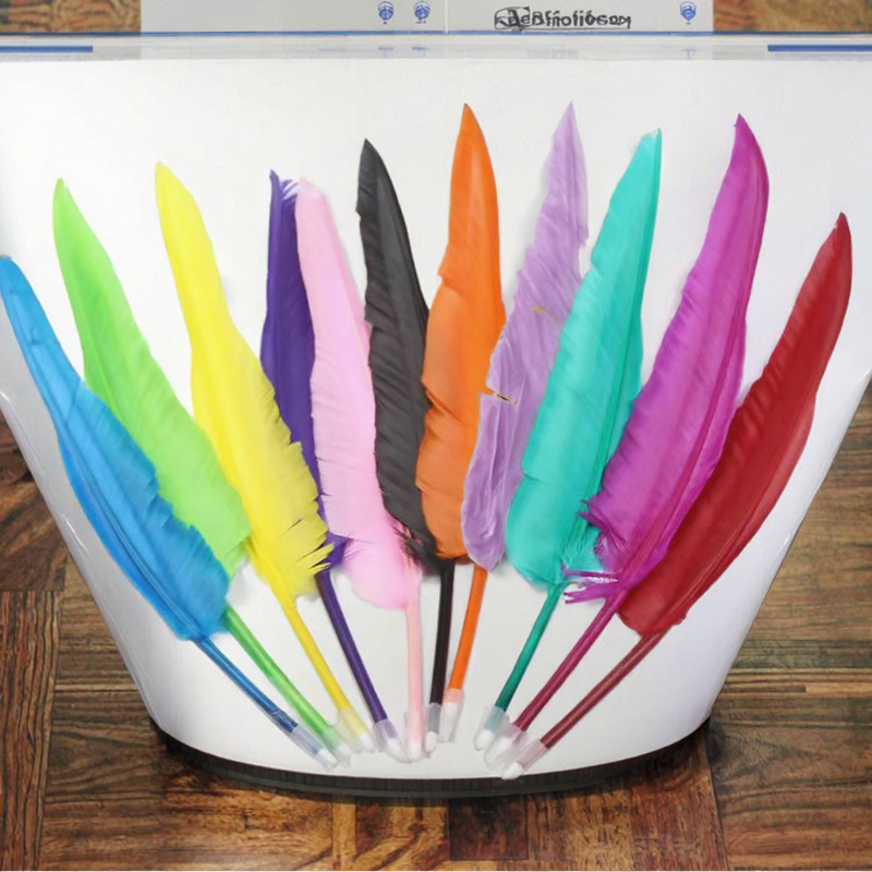 Feather Quill Pen Factory - Vintage Ballpoint Wedding Gift