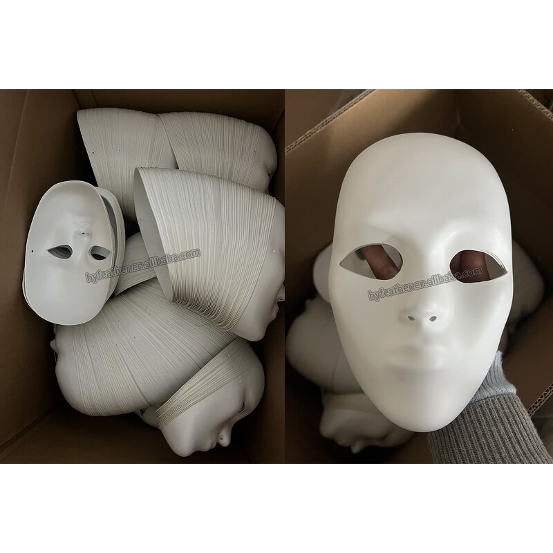 Full Face Plastic Mask Supplier - Custom Bulk Masquerade
