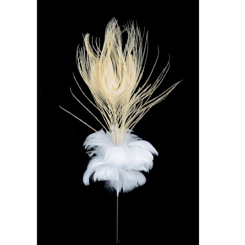 Ostrich Feather Floral Pick Factory - Decorative Flower