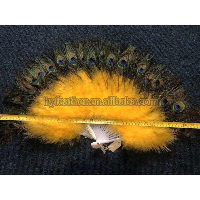 Peacock Feather Hand Fan Factory - Hand Decorative Party