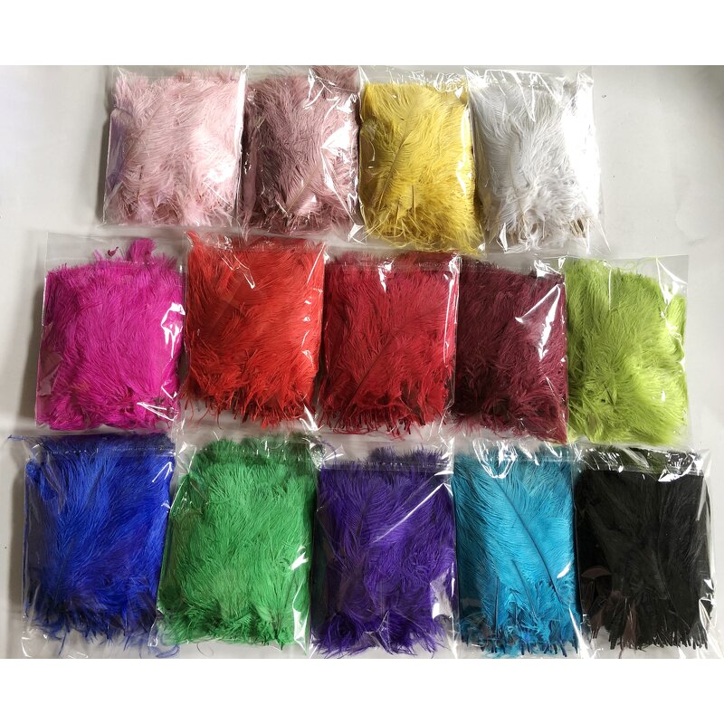 Ostrich Feathers Supplier - Yellow Plume Party Decor