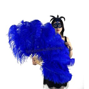 Ostrich Feather Hand Fan Supplier - Bridal Wedding Accessory