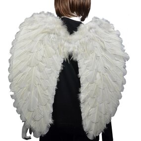 Feather Angel Wings Manufacturer - Wholesale White Costume