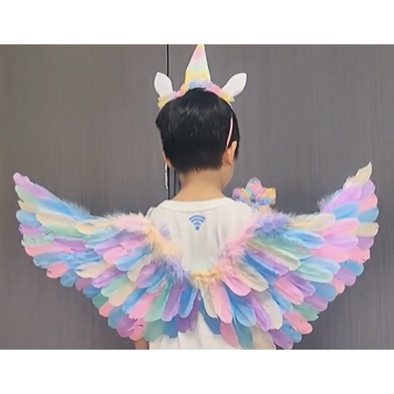 Angel Wings Factory - Large Real Feather Costume Accessory