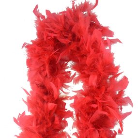 Turkey Feather Boa Factory - 120g Red Scarf Women Party