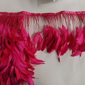 Chicken Coque Fringe Factory - Bleached Dyed Stripped Custom