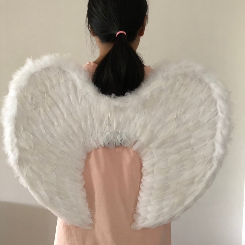 Fairy Feather Wings Factory - Large White Costume Accessory