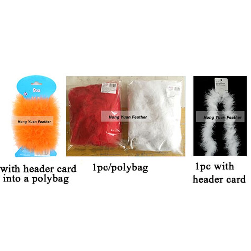 Turkey Feather Boa Factory - Wholesale Dyed Pink Halloween