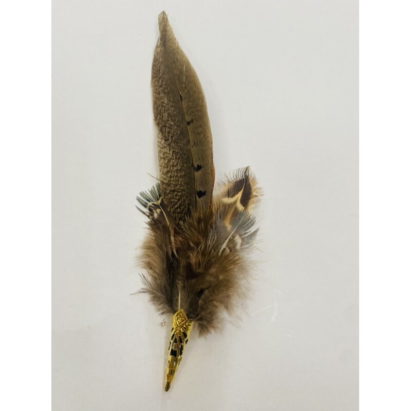 Pheasant Feather Hat Pin Factory - Custom Lapel Accessory