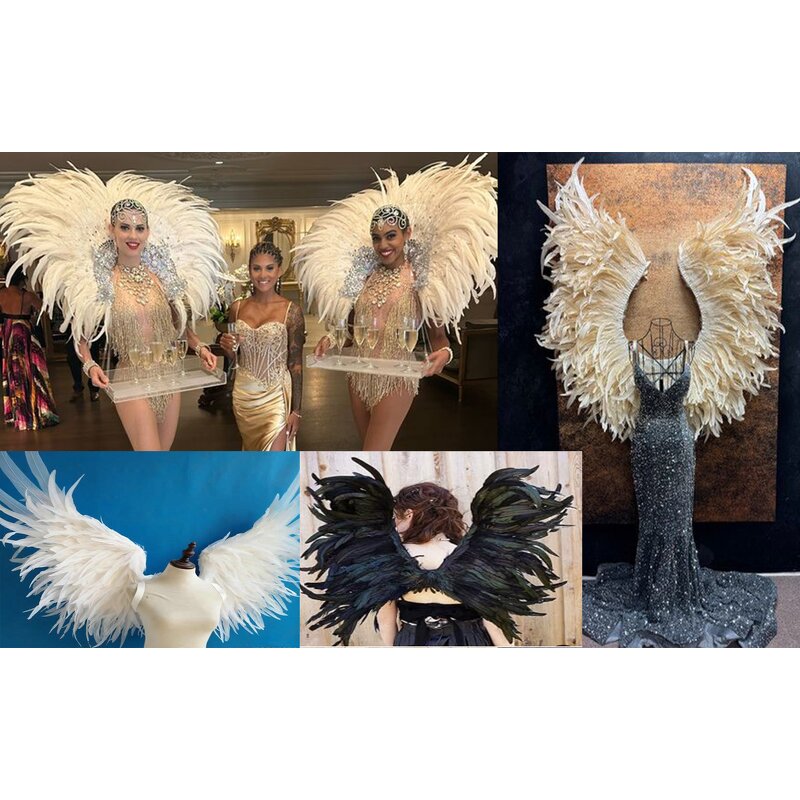 Rooster Feather Angel Wing Factory - Beautiful Stage Show