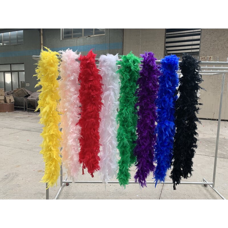 Turkey Feather Boa Factory - Scarf Wedding Cosplay Decor