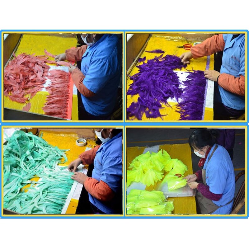 Turkey Feather Fringe Factory - Sewing Fabric Ribbon Trim