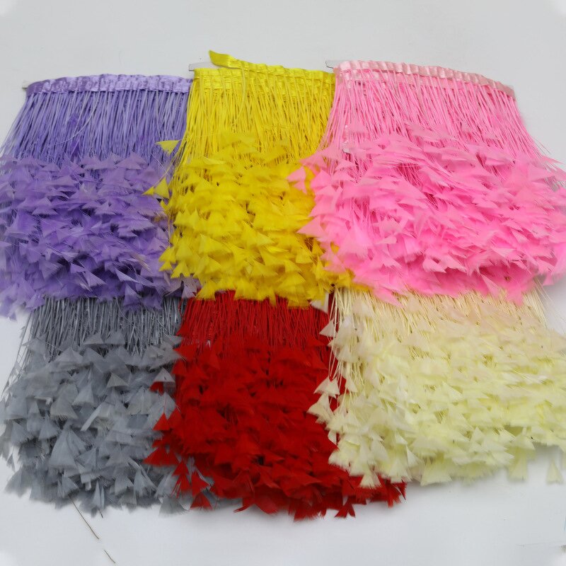 Turkey Feather Fringe Trim Manufacturer - Bulk OEM Custom