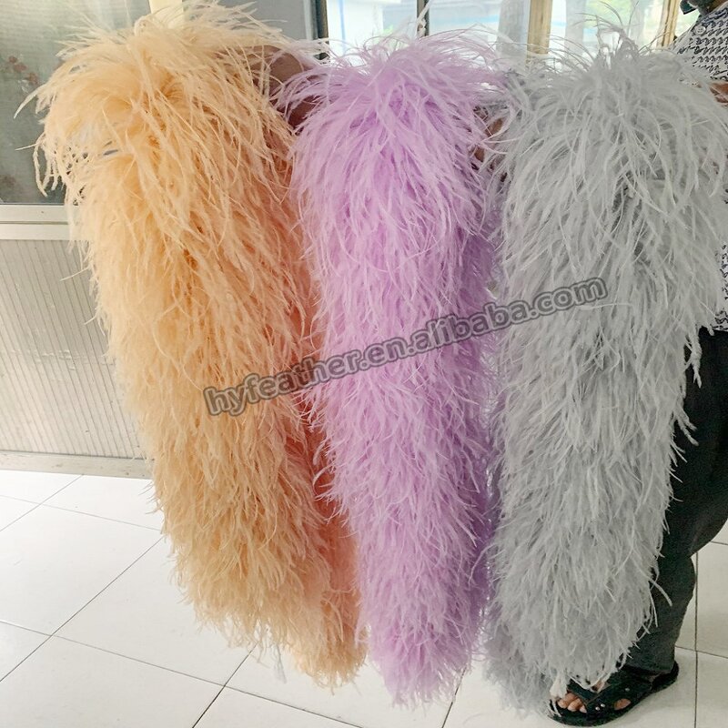 Ostrich Feather Boa Supplier - Scarf Wedding Cosplay