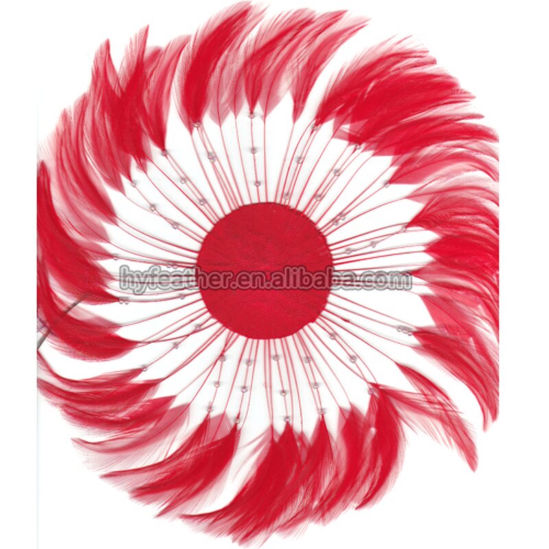 Chicken Hackle Feather Plate Manufacturer - Black Hat Accessory