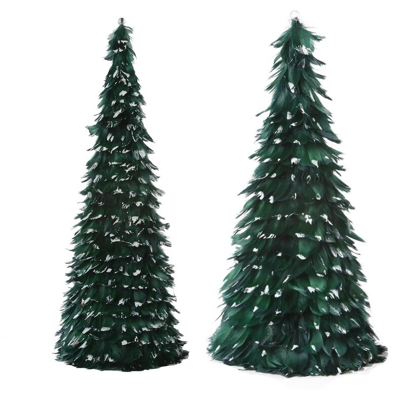 Goose Feather Tree Factory - Grey Natural Christmas Decor