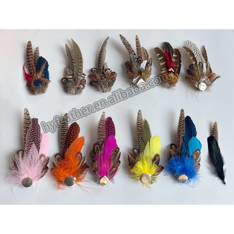 Hat Feather Trim Pin Supplier - OEM/ODM Custom Lapel
