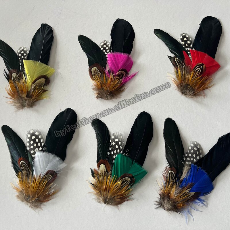 Pheasant Feather Hat Pin Manufacturer - Custom Millinery Trim