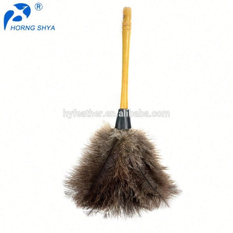 Ostrich Feather Duster Factory - Natural Color Home Cleaning