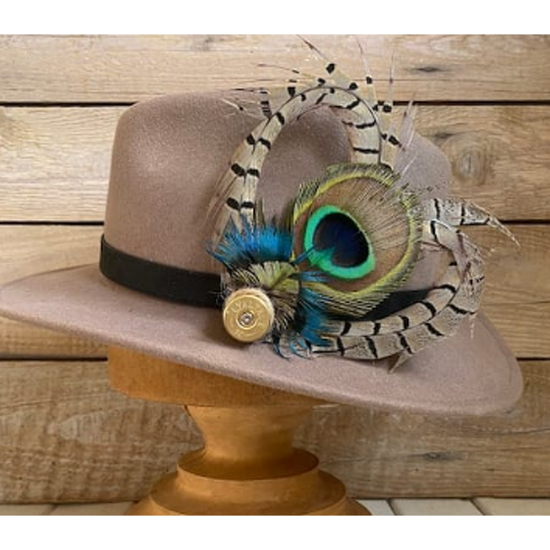 Pheasant Feather Trim Pin Factory - Custom Hat Accessory