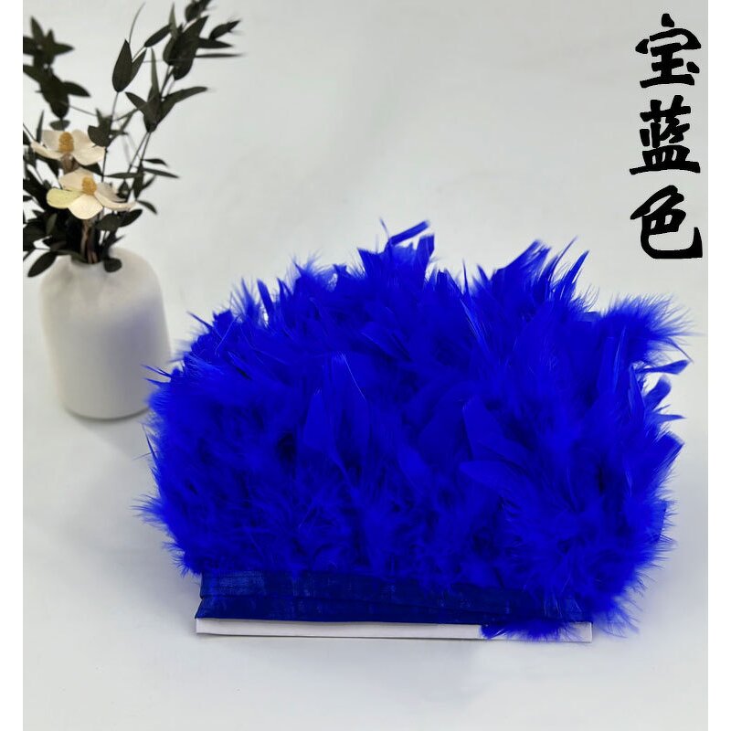 Turkey Feather Fringe Manufacturer - Quality Clothing Dress Trim