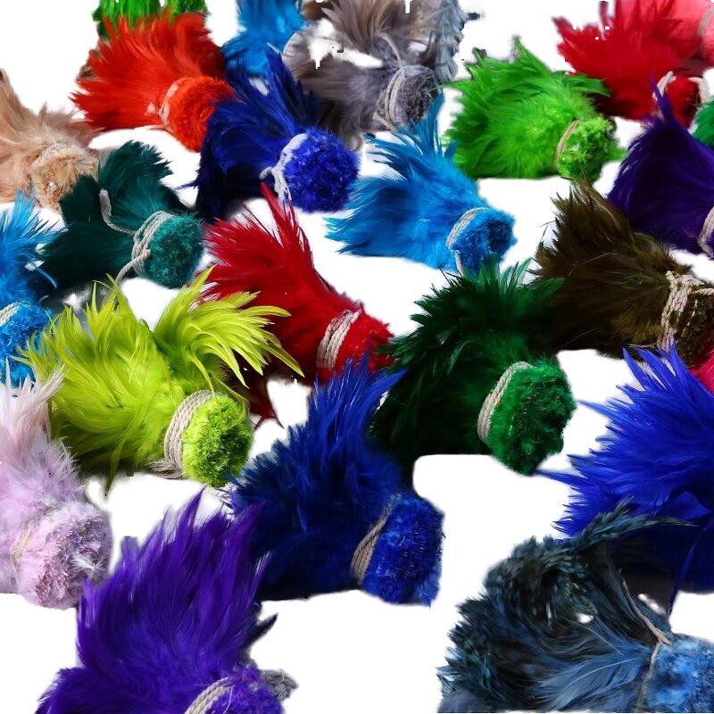 Chicken Feather Craft Supplier - Dyed Party Costume Accessory