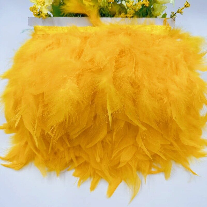 Turkey Feather Fringe Manufacturer - Quality Clothing Dress Trim