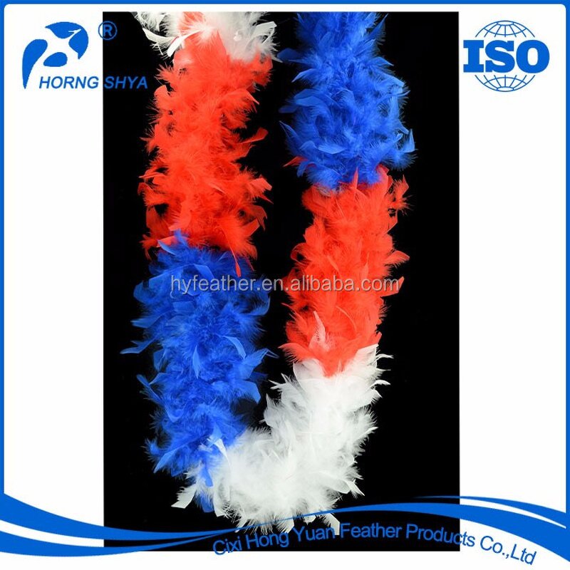 Turkey Feather Boa Manufacturer - 120g Rainbow Scarf Decor