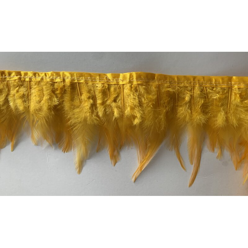 Rooster Feather Fringe Manufacturer - Red Sewing Ribbon Trim