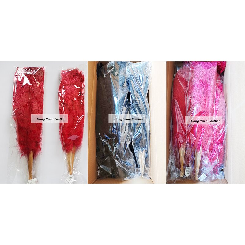 Turkey Feather Fan Factory - White Women Costume Show