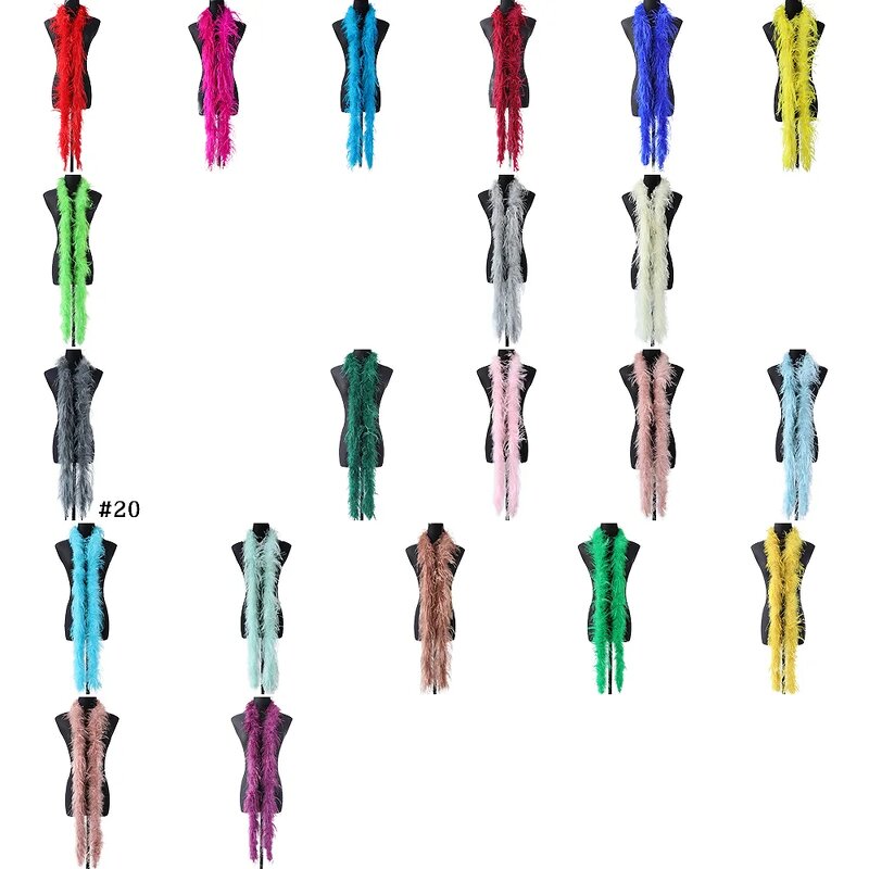 Ostrich Feather Boa Factory - 5ply Purple Scarf Women Party