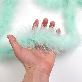 Turkey Feather Boa Factory - Purple Scarf Party Decor