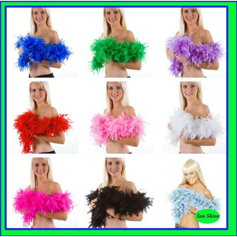 Turkey Feather Boa Factory - Scarf Wedding Cosplay Decor