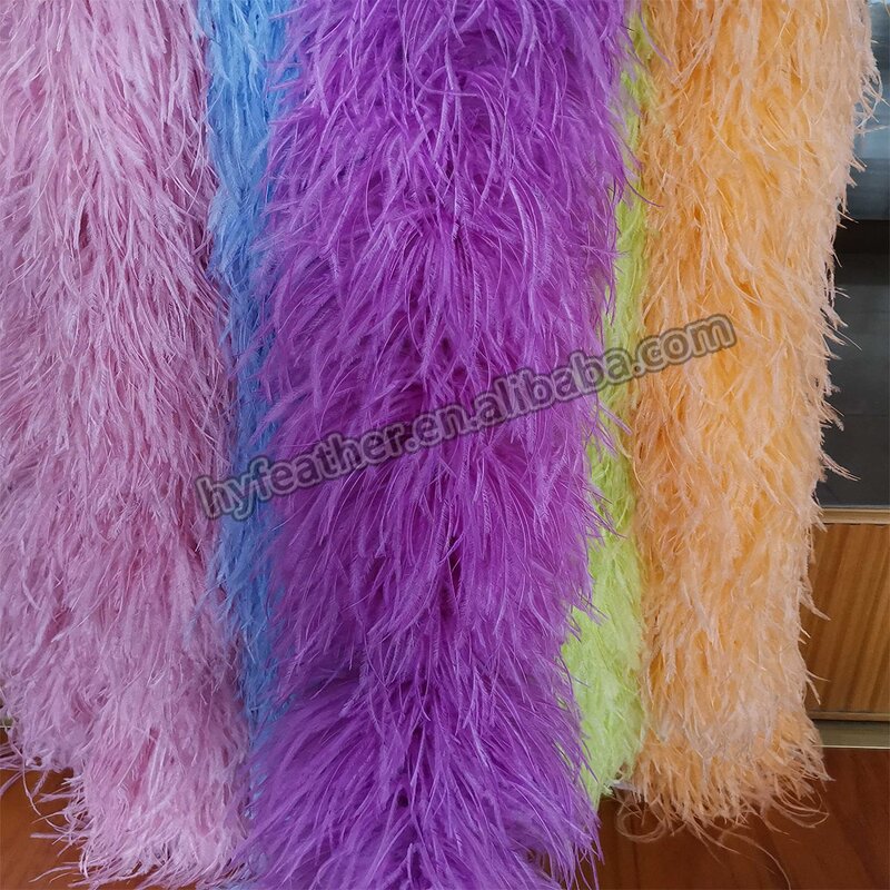 Ostrich Feather Boa Supplier - Scarf Wedding Cosplay