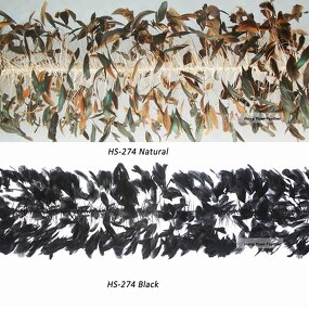 Chicken Feather Boa Factory - Natural Scarf Shawl Costume