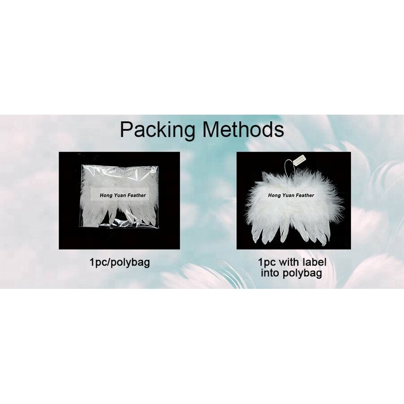 Fairy Feather Wings Supplier - Dyed White Costume Party